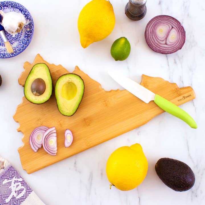 Totally Bamboo - Wholesale Cutting Board - Destination Virginia Cutting Board with Engraved Artwork2