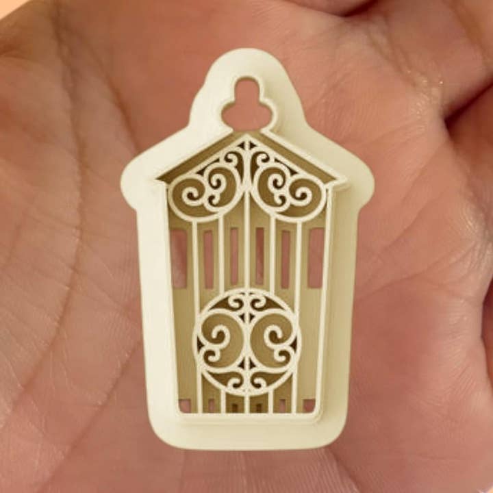 Cage 2nd Clay cutter for wholesale by Roussell Prints and Demand LLC