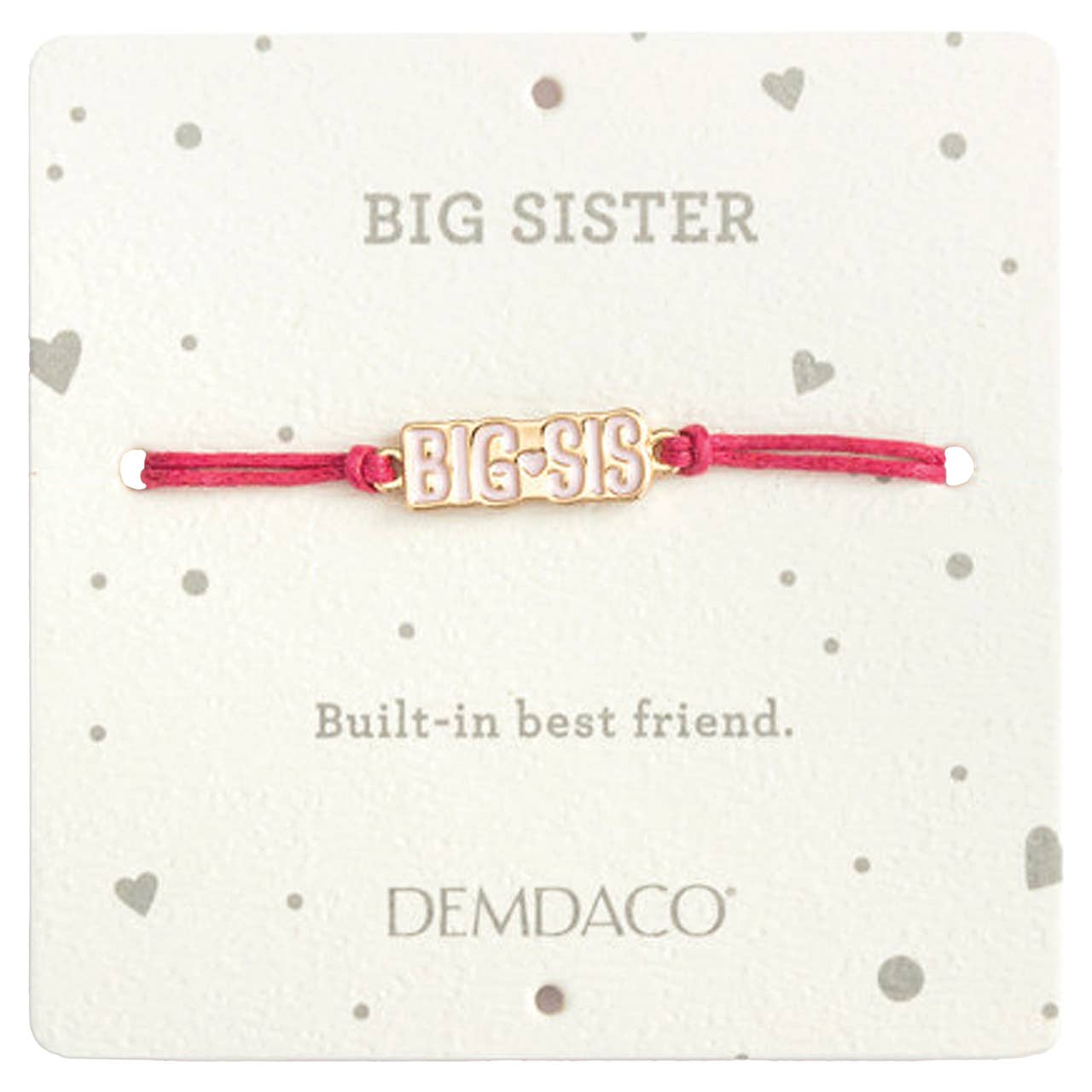 Kelli's - Wholesale Stuffed/Plush Toy - Kids & Baby - Big Sister Pink Bear & Bracelet Set1