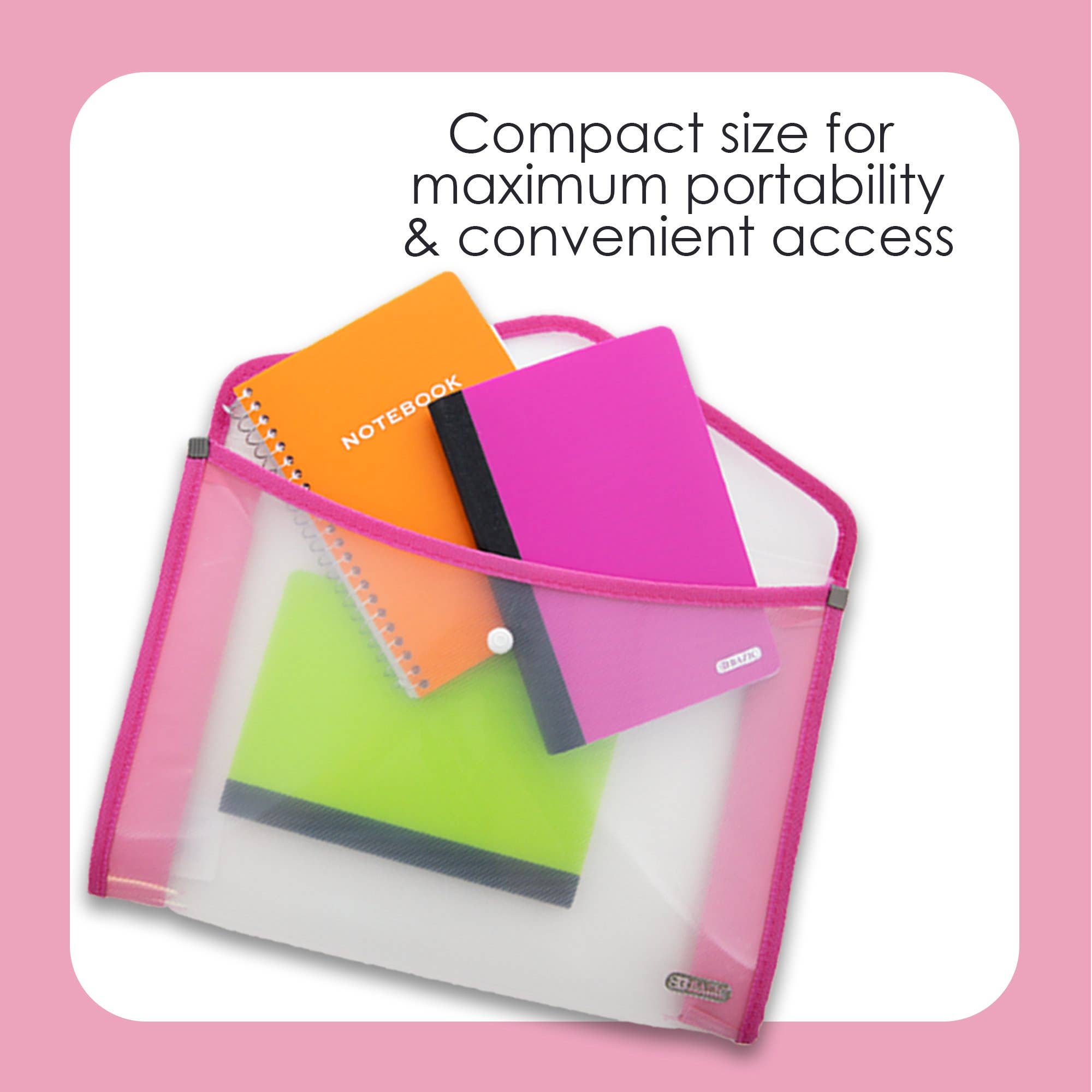 Luna Office Supply -  Everyday Essential - Wholesale Notebook - 80 Ct. 5" x 7" Poly Cover Personal Composition Book0