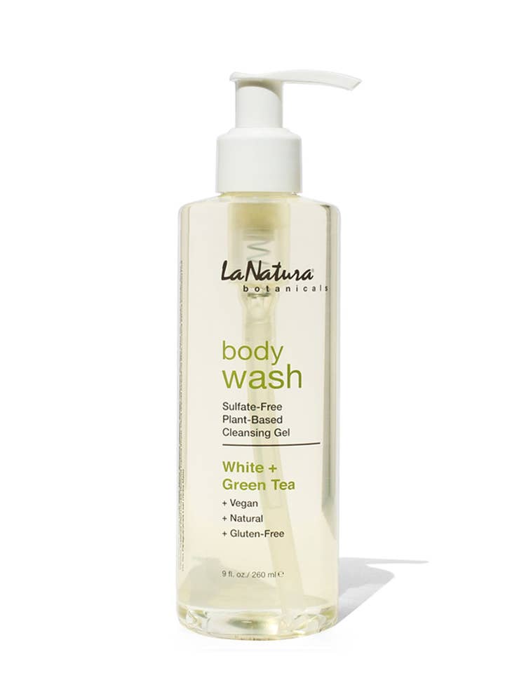 White + Green Tea Shower Gel for wholesale by LaNatura
