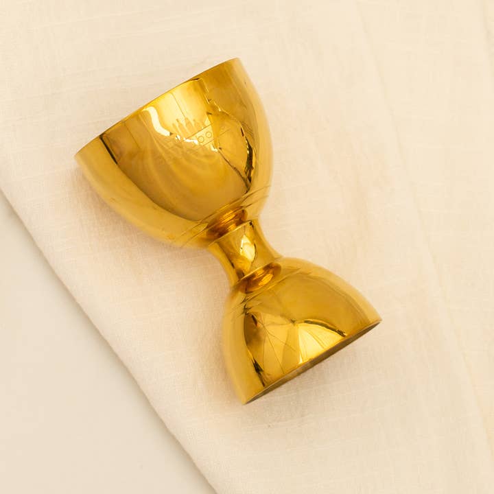 A Bar Above - Wholesale Jigger - Bell Jigger - 2 ounce, Gold4