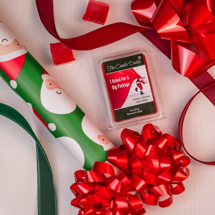 The Candle Daddy - Wholesale Wax Melt - I ASKED FOR A BIG PACKAGE - HOLIDAY WISHES SCENTED WAX MELTS3
