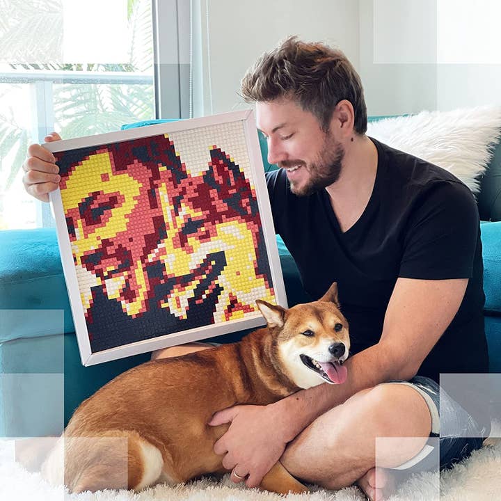 QBRIX – Großhandel Bastelset – QBRIX – Pixel-Art aus Handyfotos und Selfies erstellen (Solar)2