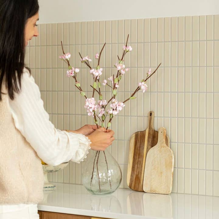 Flowrette - Wholesale Artificial Flowers - Pink paper cherry blossoms1