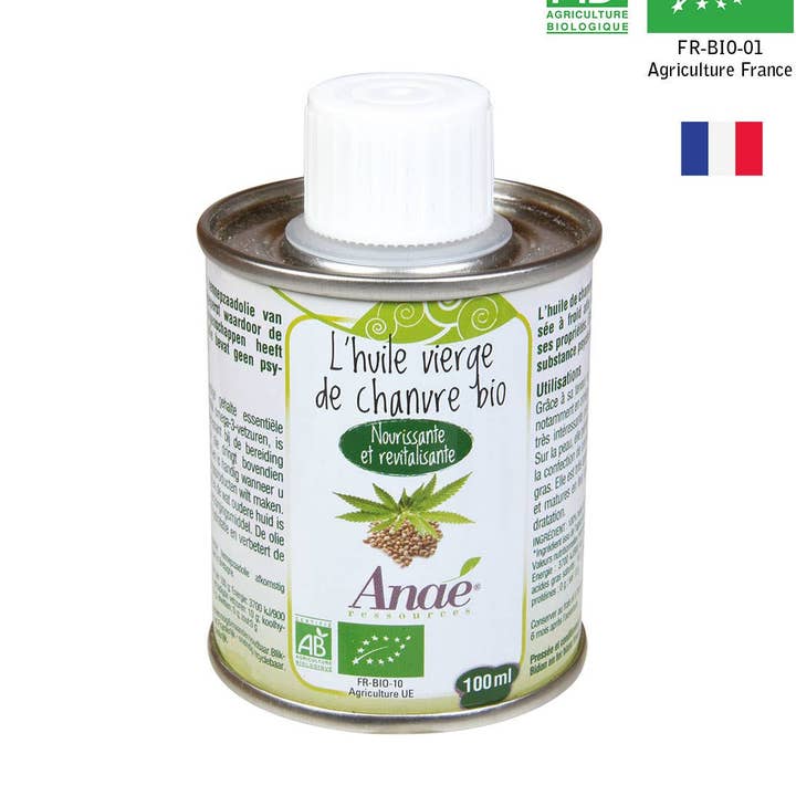 Økologisk hampolie - 100 ml - Anaé for engroshandel hos Ecodis - Grand Beau