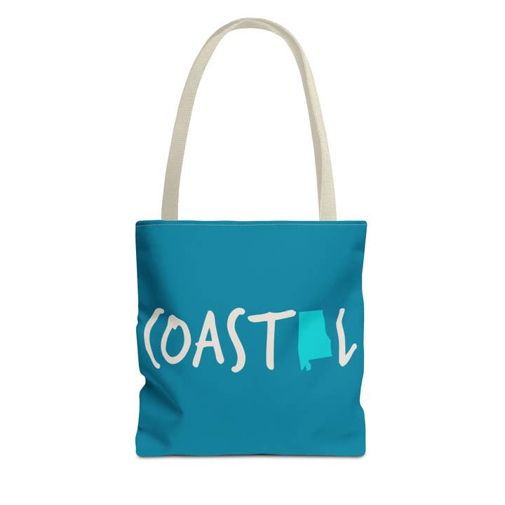 Coastal Alabama Beach & Book Tote for wholesale by Coastal & Midwest State of Mind