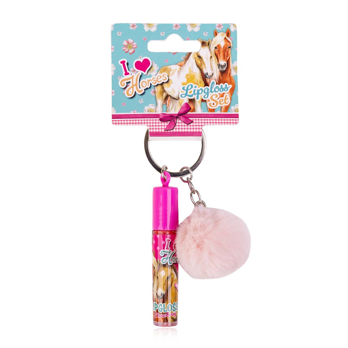 Accentra - Wholesale Lip Gloss - I Love Horses Lip Gloss with Horse Design1