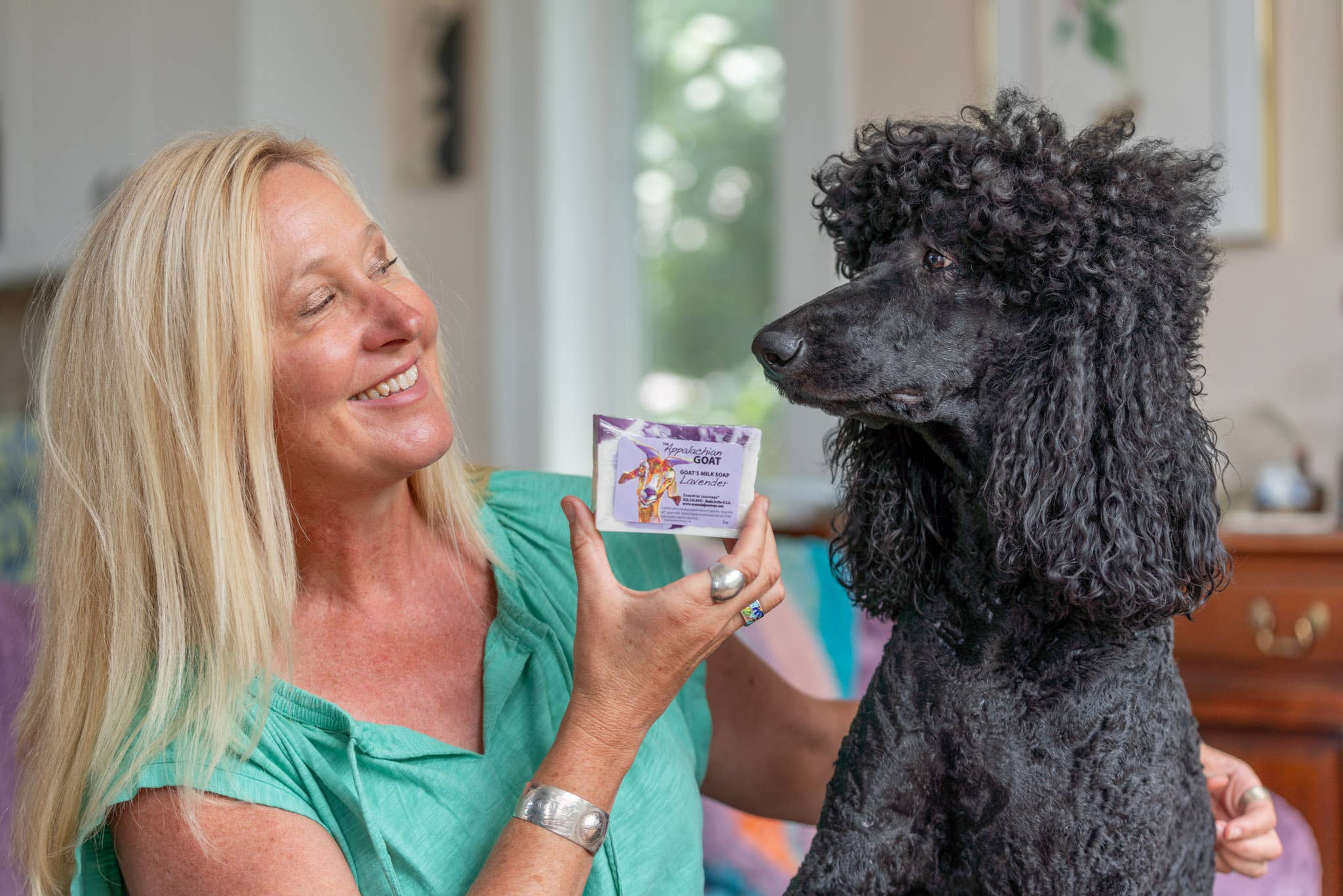 The Appalachian Goat – Engroshandel Sæbestykke – 5 oz (142 g) lavendel sæbestykke med gedemælk1