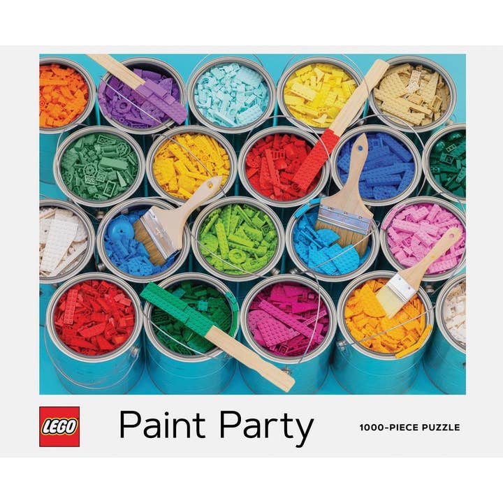 Chronicle Books - Wholesale Puzzle - Adult - Lego Paint Party Puzzle