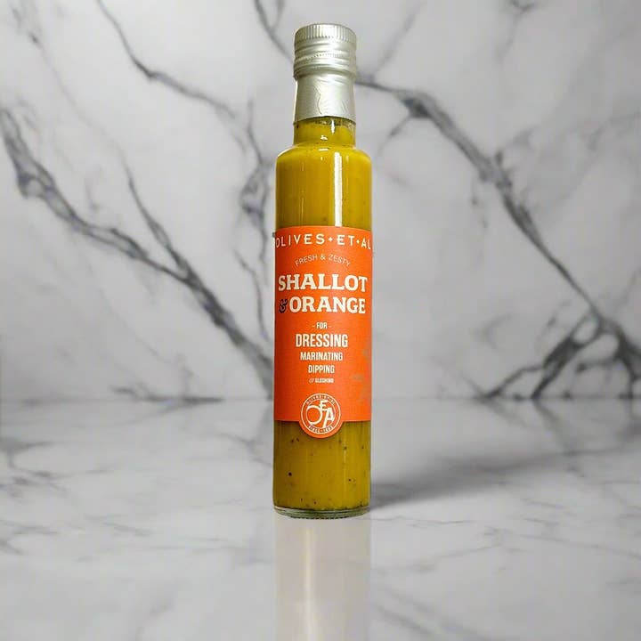 Olives Et Al - Wholesale Salad dressing - Rich Shallot & Orange Dressing & Marinade1