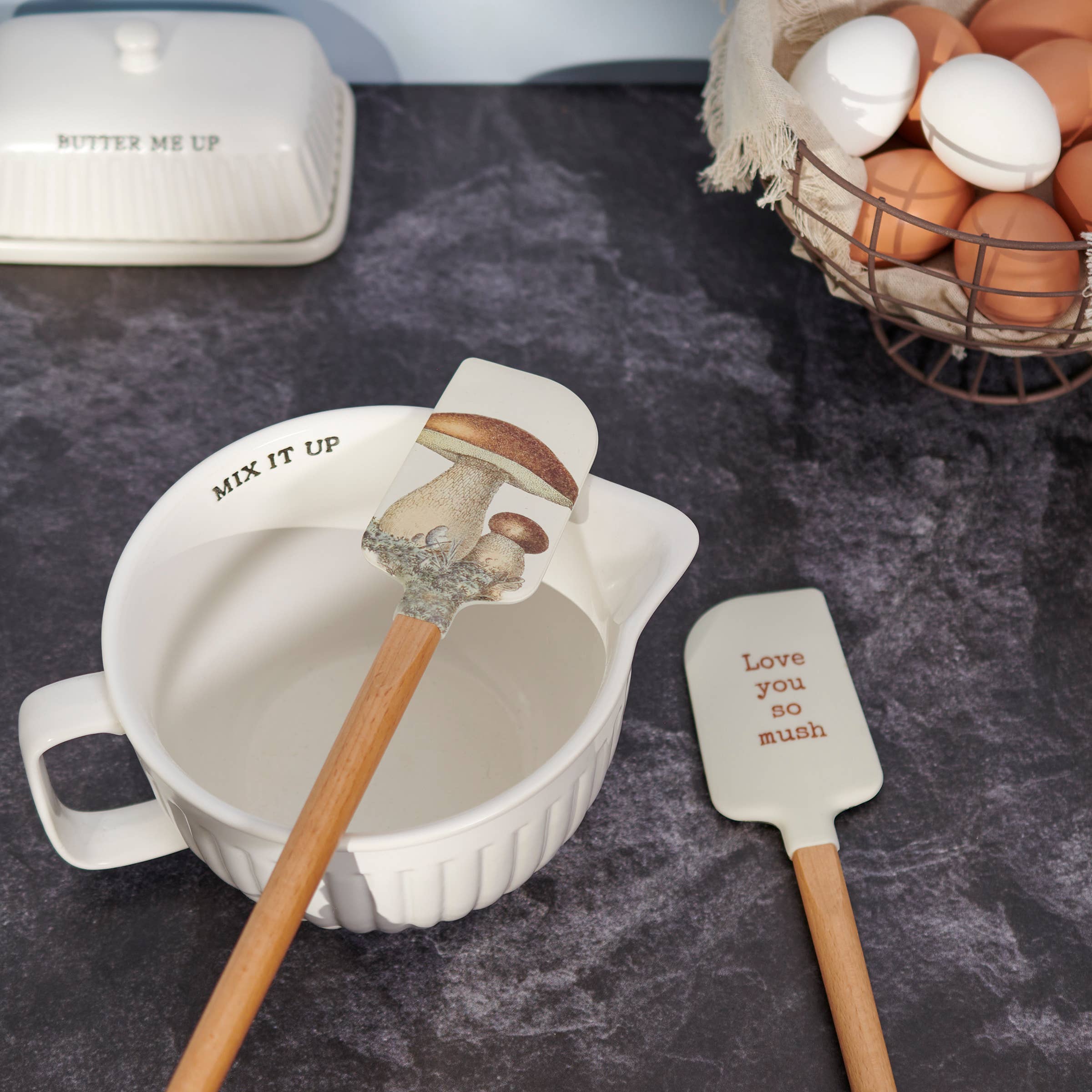 Primitives by Kathy - Wholesale Kitchen Tool/Gadget - Love You So Mush Spatula5