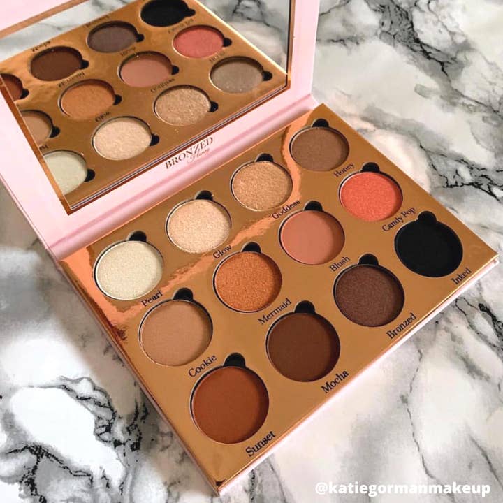 BiaBelle Beauty - Wholesale Eyeshadow Palette - Bronzed Honey Eyeshadow Palette5