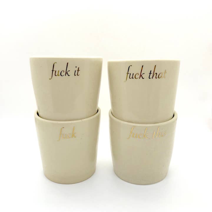 Fuck Cup Set - C0019 for wholesale by Hello Klai