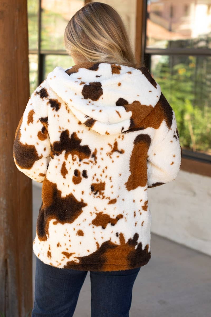 Schwarz SHERPA COW KAPUZENJACKE  für den Großhandel auf Faire2