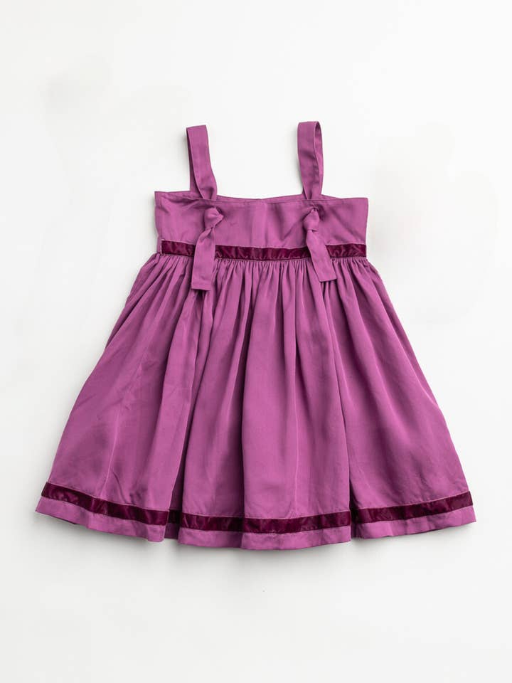 Amethyst Purple Fable Knot Dress for wholesale on Faire