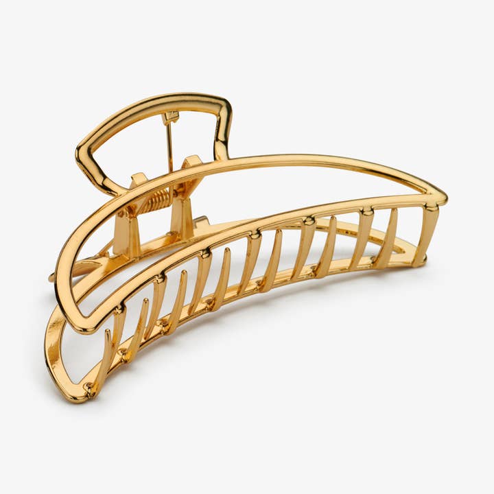 Goldene Haarspange Alba für den Großhandel von Liet&Joliet