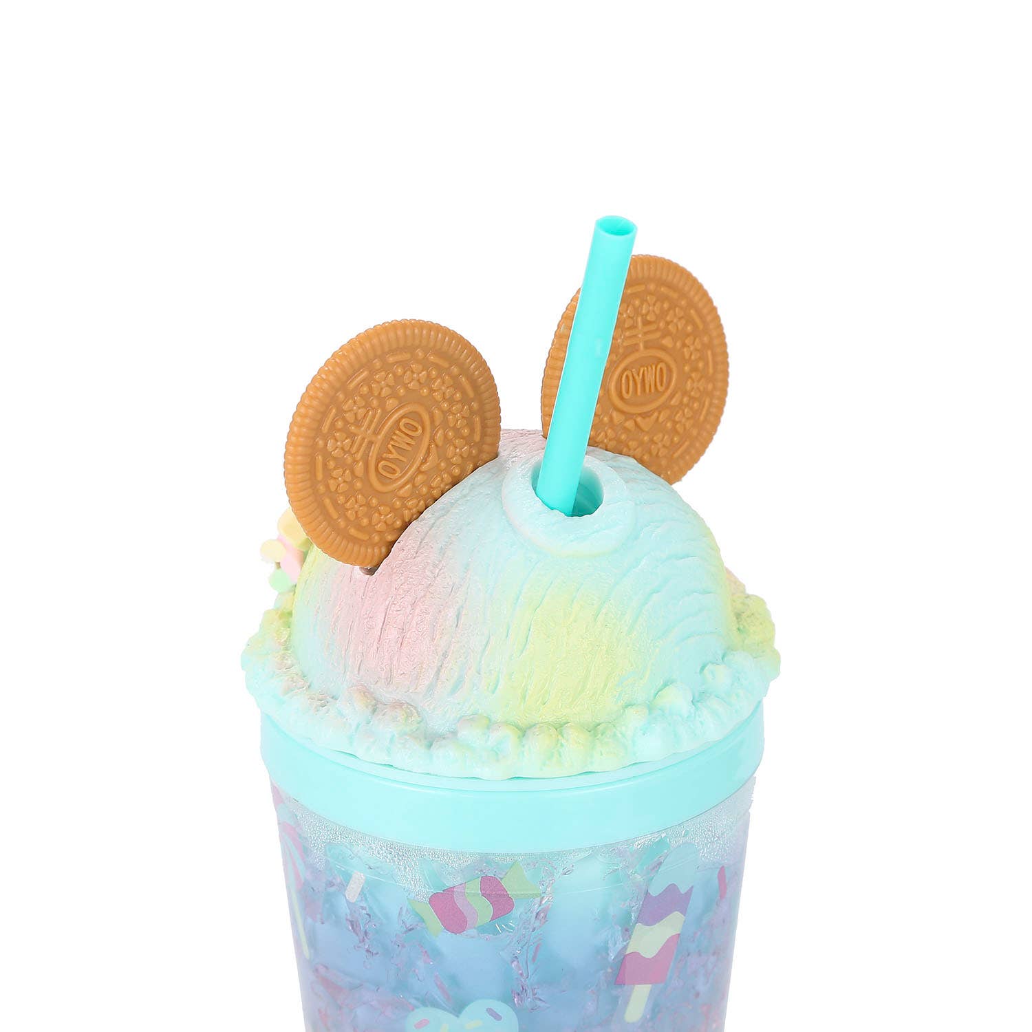 Bewaltz - Wholesale Insulated Mug/Tumbler - Cookie Mouse Ear Sweets Rainbow Tumbler - 16 Oz12