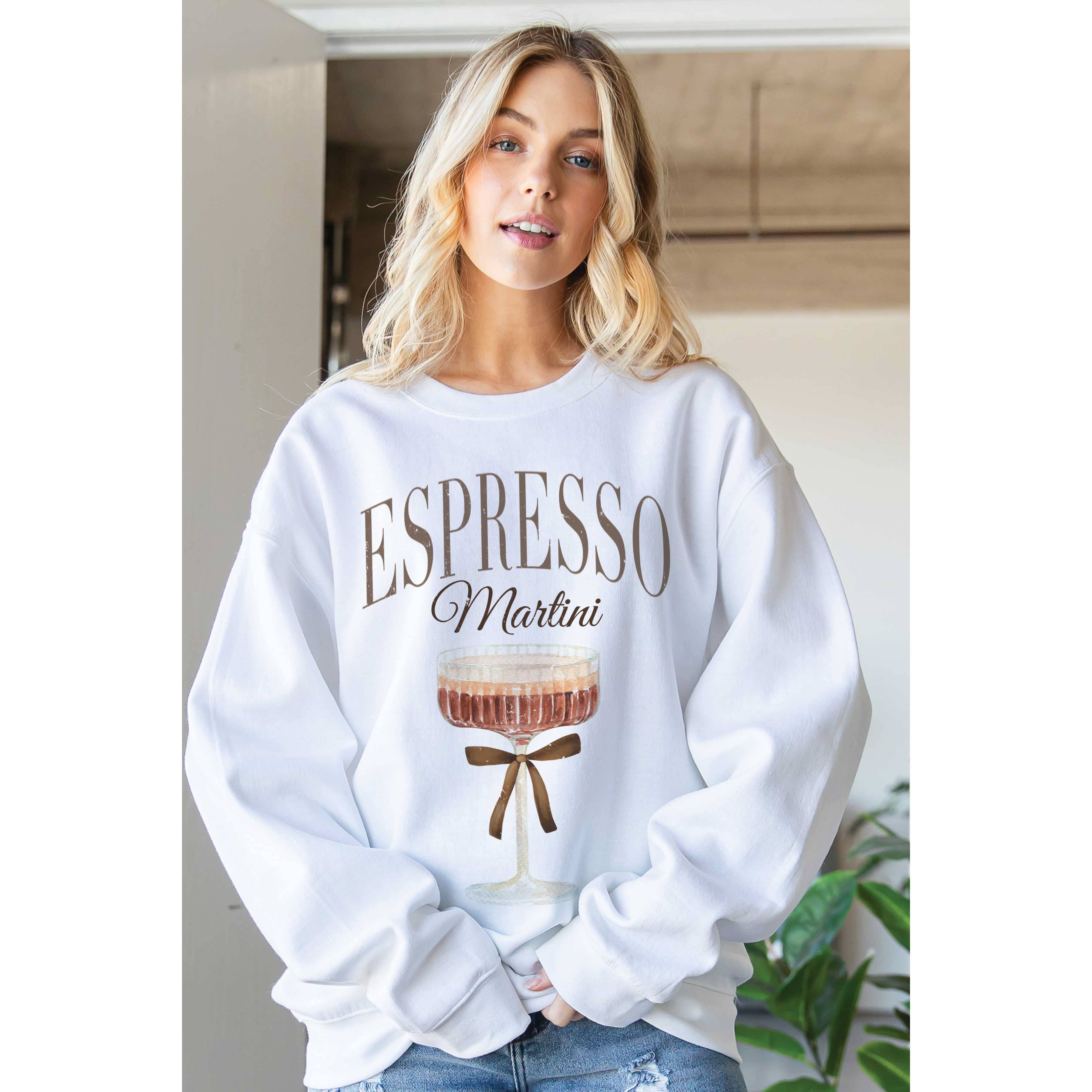 BLUME & CO. - Wholesale Graphic Sweatshirt - Women's - ESPRESSO MARTINI Oversized Graphic Sweatshirt1