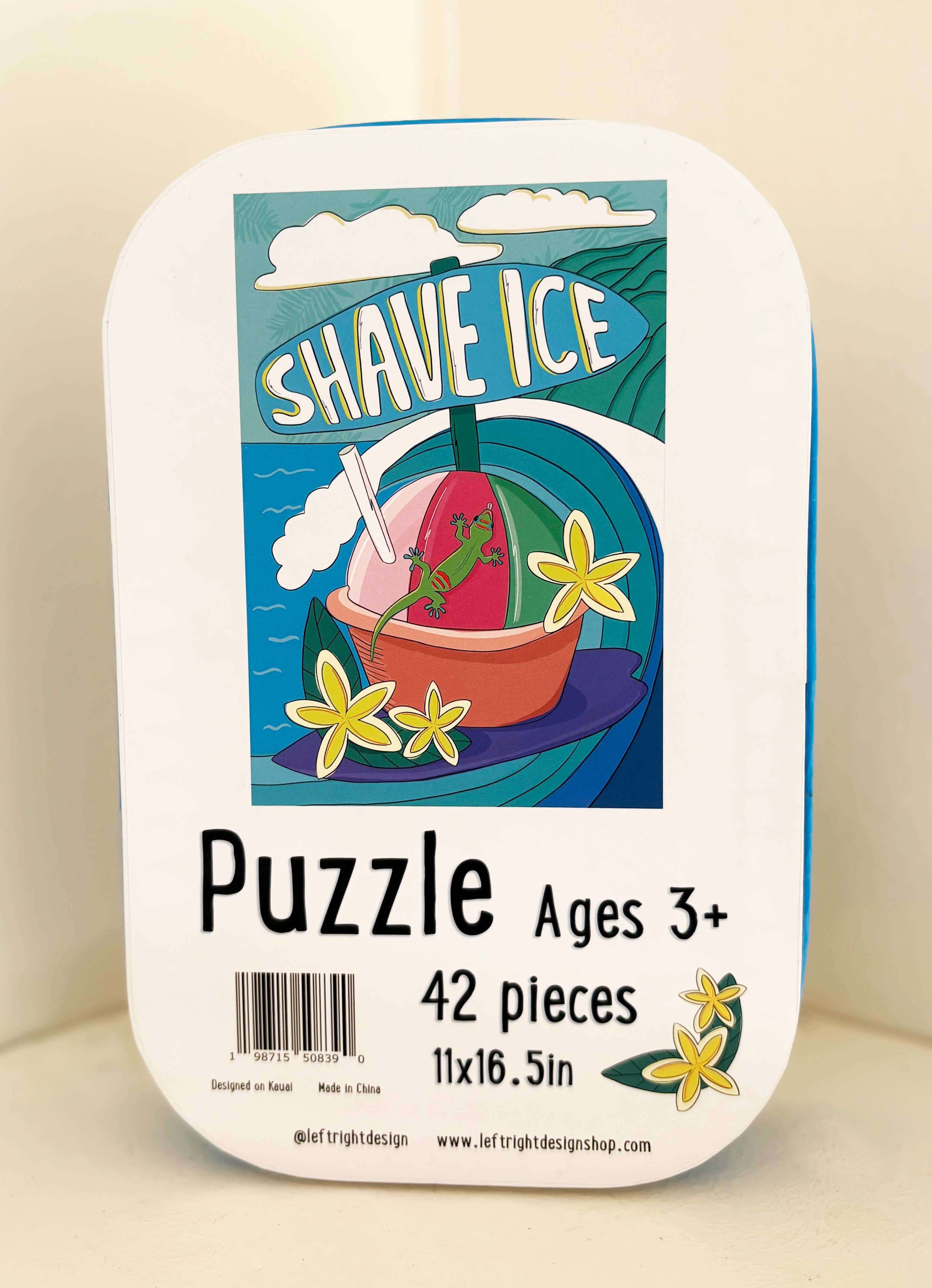 Left Right Design - Wholesale Puzzle - Kids - "Shave Ice" Puzzle for kids - 42 pieces8