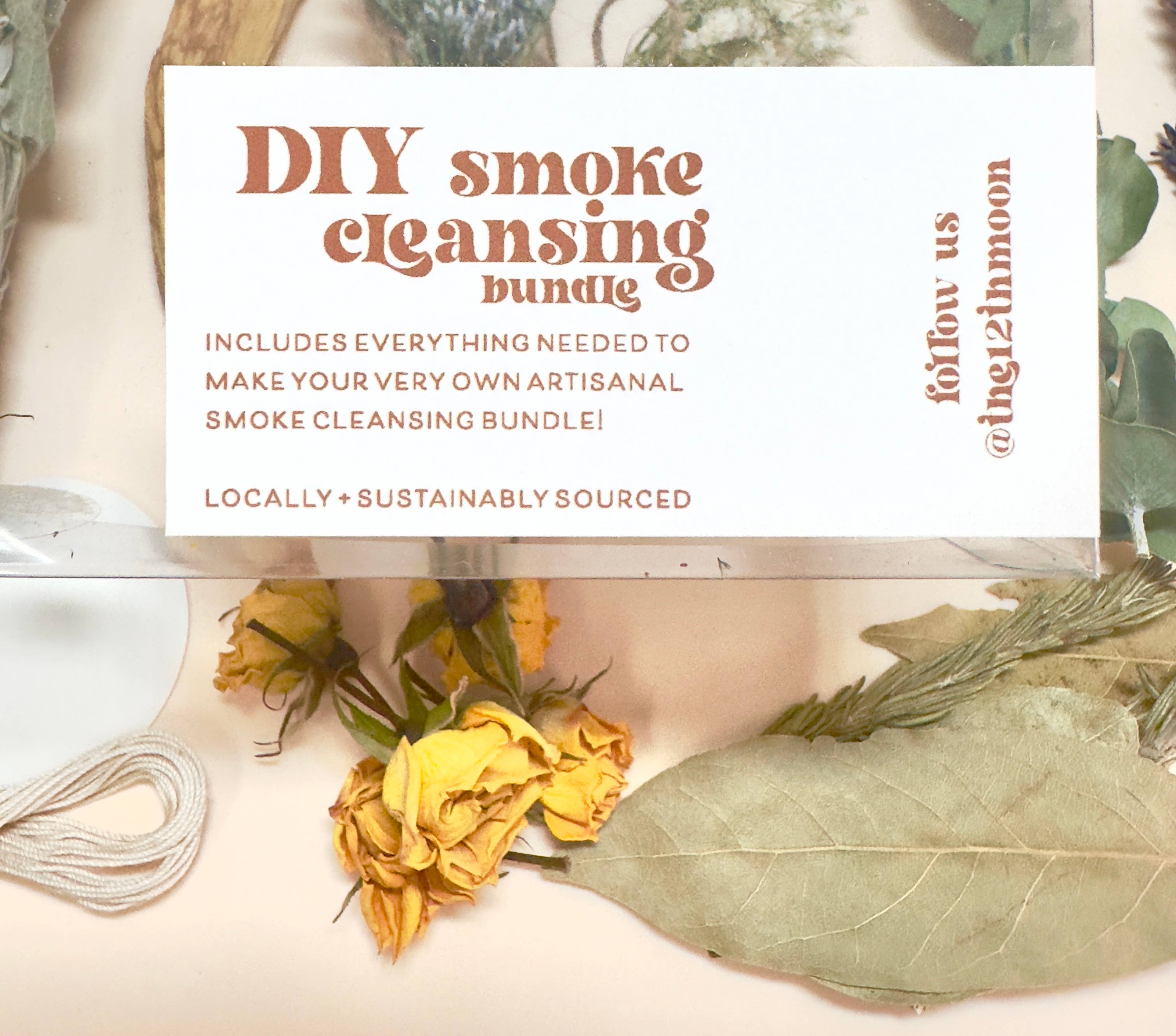 The 12th Moon - Wholesale Sage Bundle - DIY SMUDGE KIT -  Sage Kit - Gifting - Offline Activities4