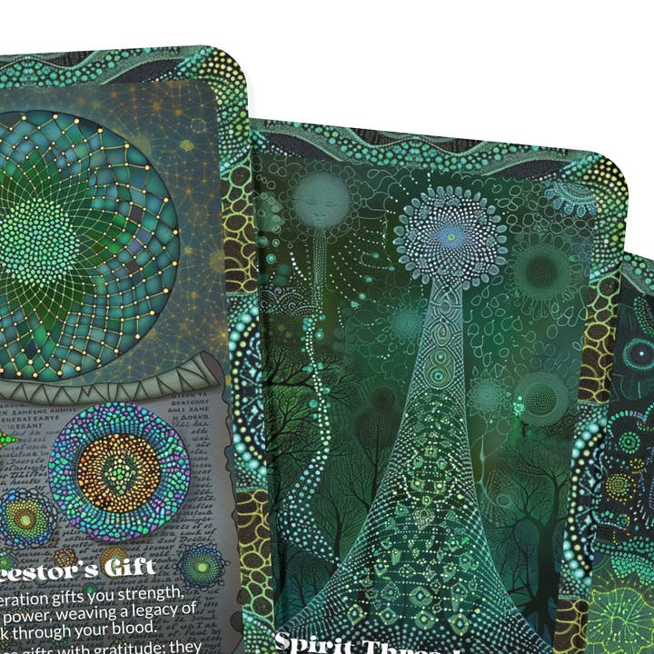 Ibiza Tarot USA - Wholesale Tarot Cards - Witch Lines Ancestral Magick Oracle Deck – 22 Cards8