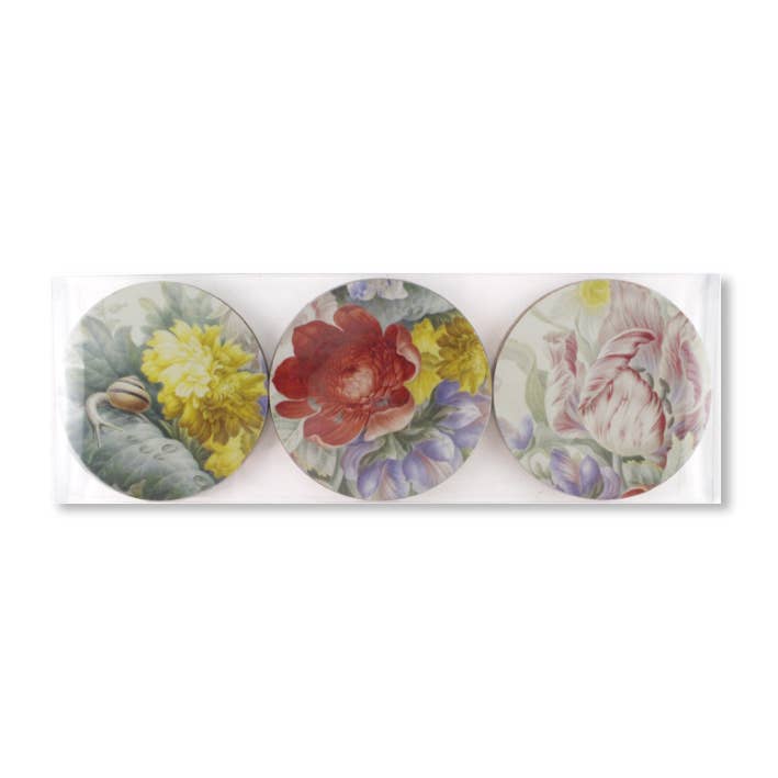 MUSEUM WEBSHOP - Wholesale Coasters - Coasterset of 6,Flower Still Life, Henstenburgh, Rijksmuseum2