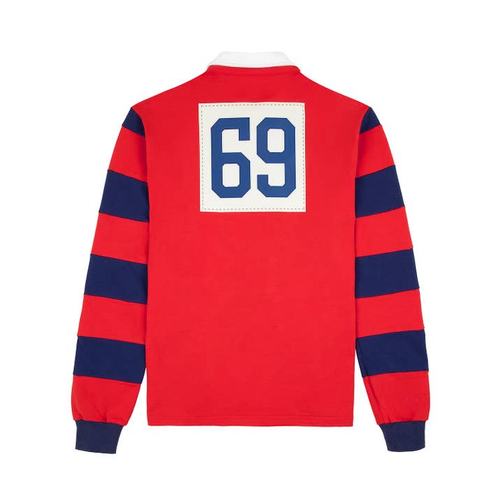 MCFLY - Vente Polo – homme - CHEMISE DE RUGBY EN JERSEY RAYÉ MCFLY CLASSIC FIT1