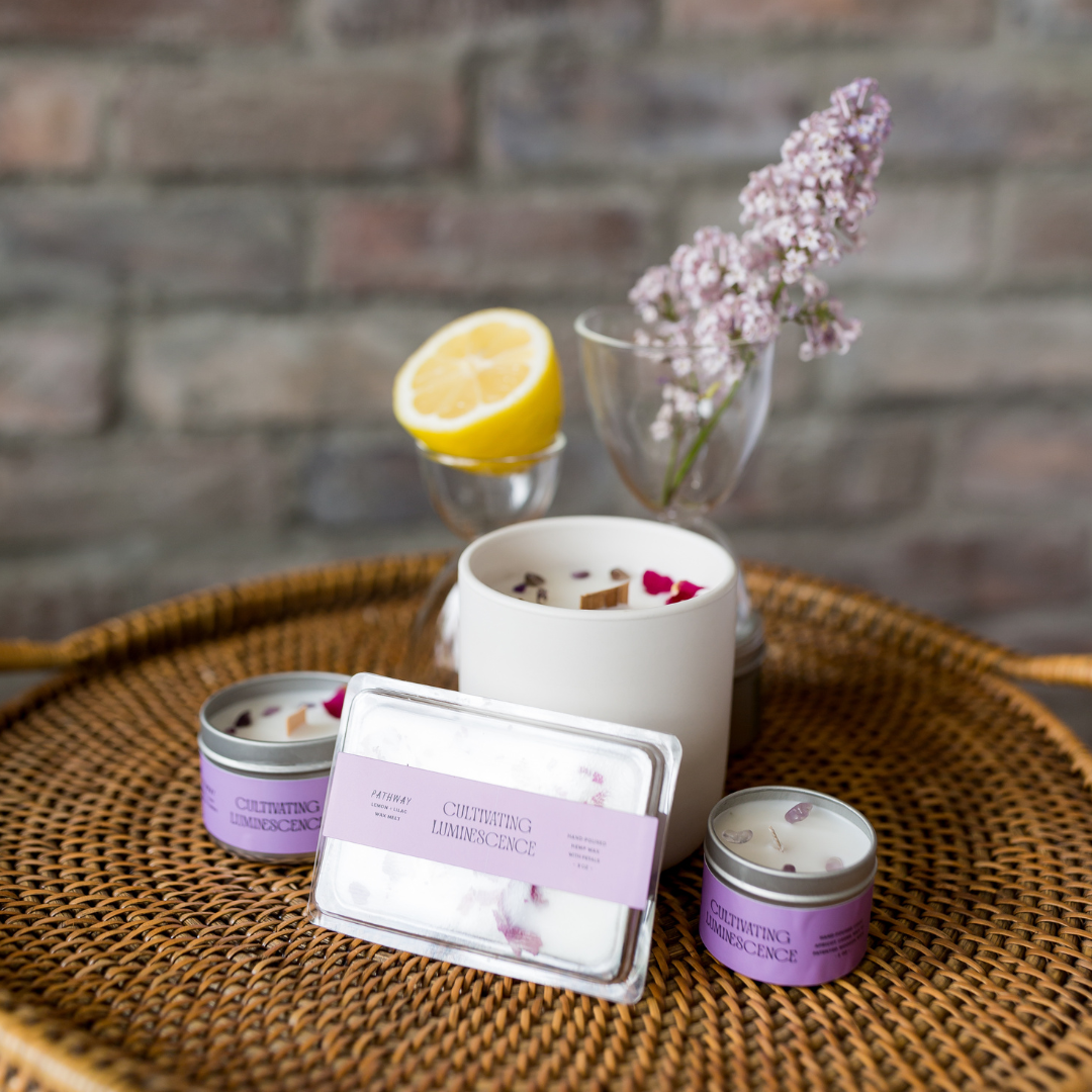 Cultivating Luminescence - Wholesale Jar/Filled Candle - 11 oz / Pathway Candle3