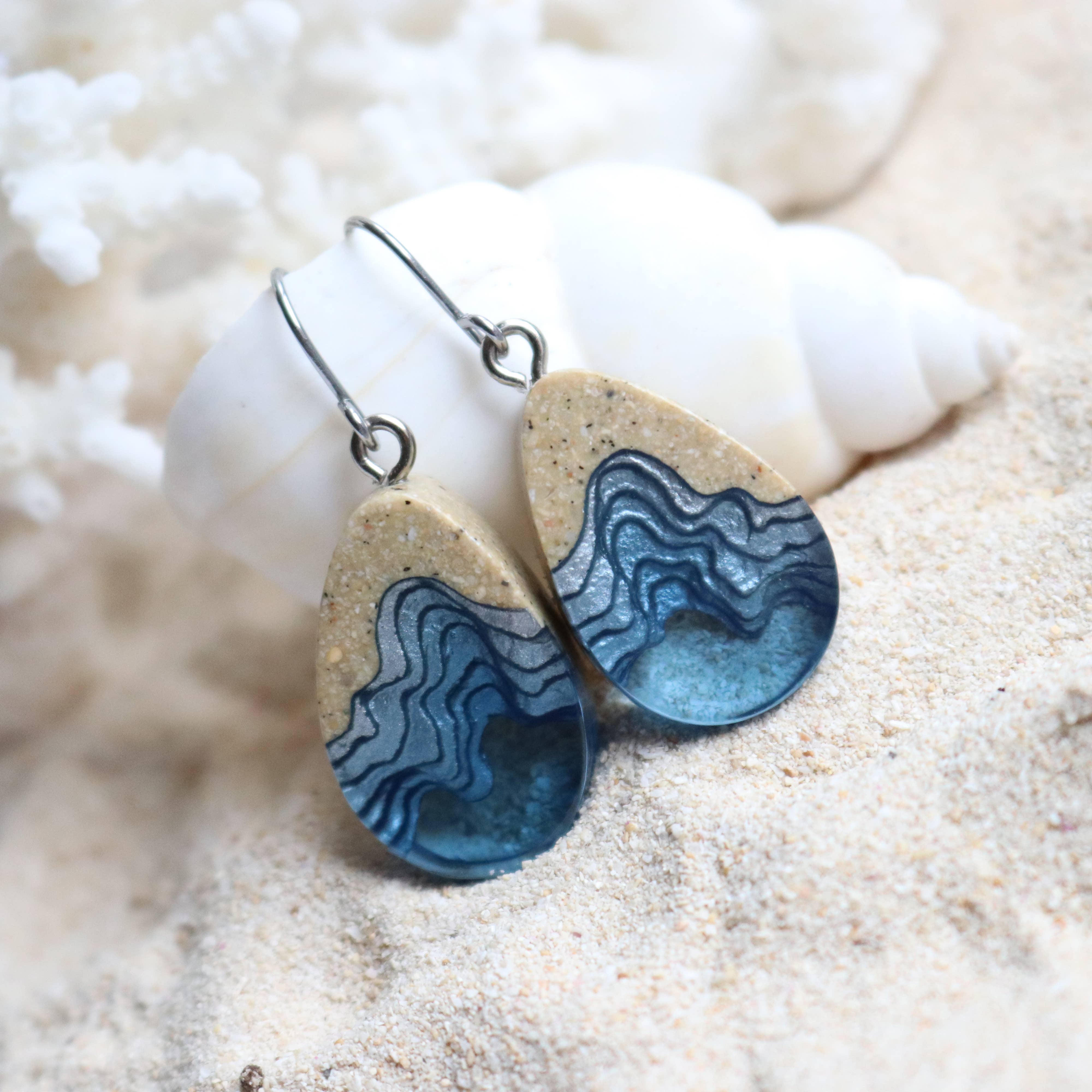 BoldB - Vente Boucles d'oreilles pendantes - Boucles d'oreilles pendantes Seashore18