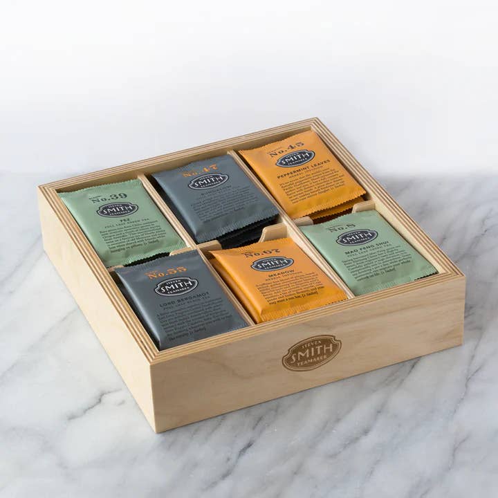 Smith Teamaker - Wholesale Retailer Display - Food & Drink - Smith Birch Wood Display Tray