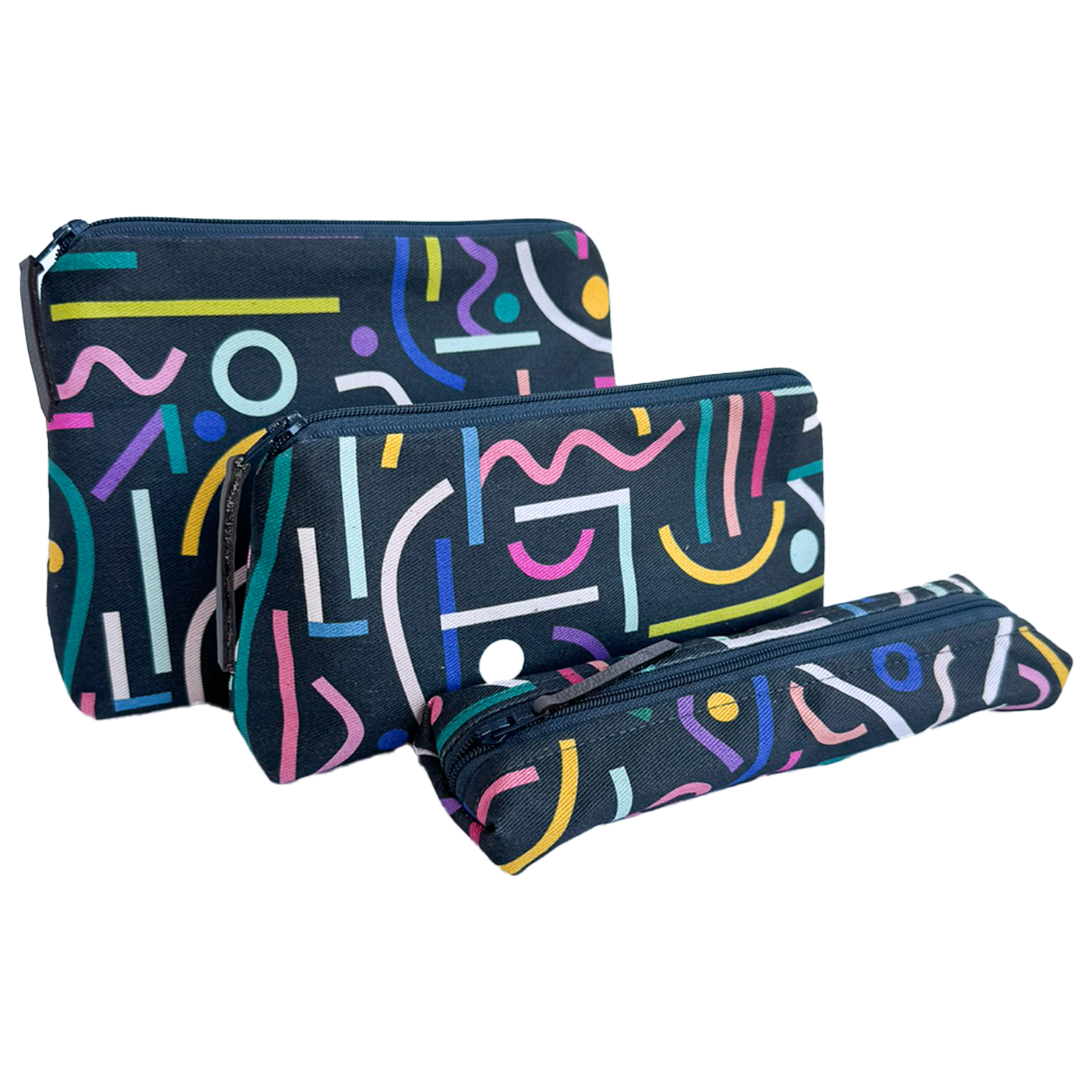 Holchester Designs – wholesale Pencil case/pouch – Cutouts Slim Pencil Case2