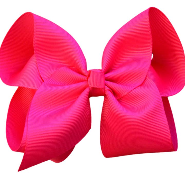 The Solid Bow - Vente Nœud pour cheveux – enfant - Nœud en gros-grain uni de 5 pouces (2 pouces de largeur du ruban)26