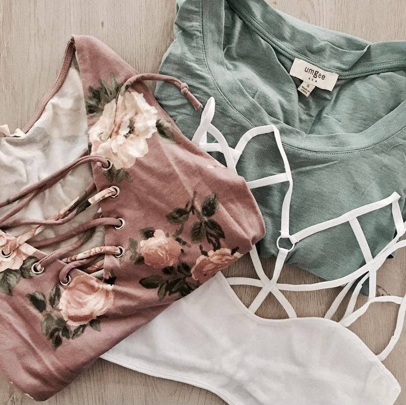 Mauve and Mallow Clothing Co - Vente Brassière – femme - Soutien-gorge Cage 28901