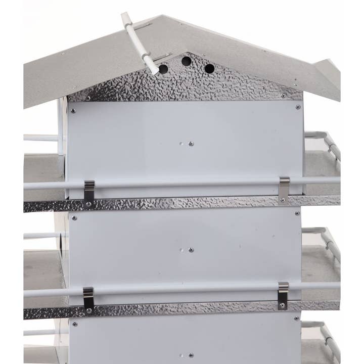Birds Choice - Wholesale Bird House - Purple Martin House with Starling Resistant Entrance Holes 4 Floor 16 Room Assembled