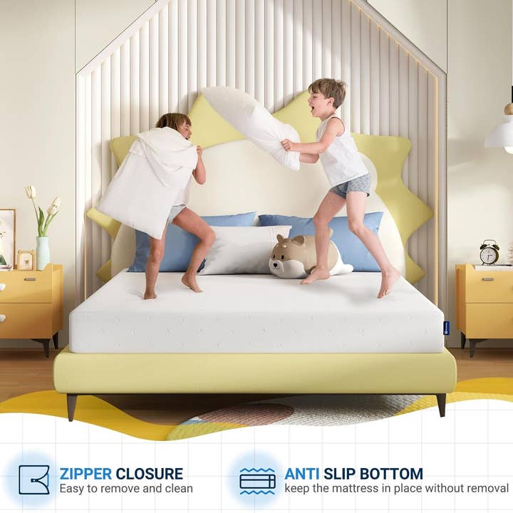 ShipItFurniture - Wholesale Bed - Twin Memory Foam Mattress Medium-Firm, 8", CertiPUR-US Certified2