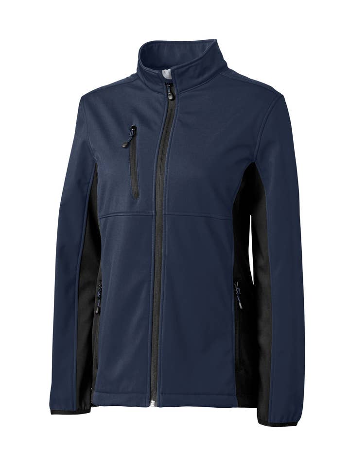 Cutter & Buck - Wholesale Athletic Jacket - Women's - Clique Narvik Softshell Full Zip Womens Jacket1