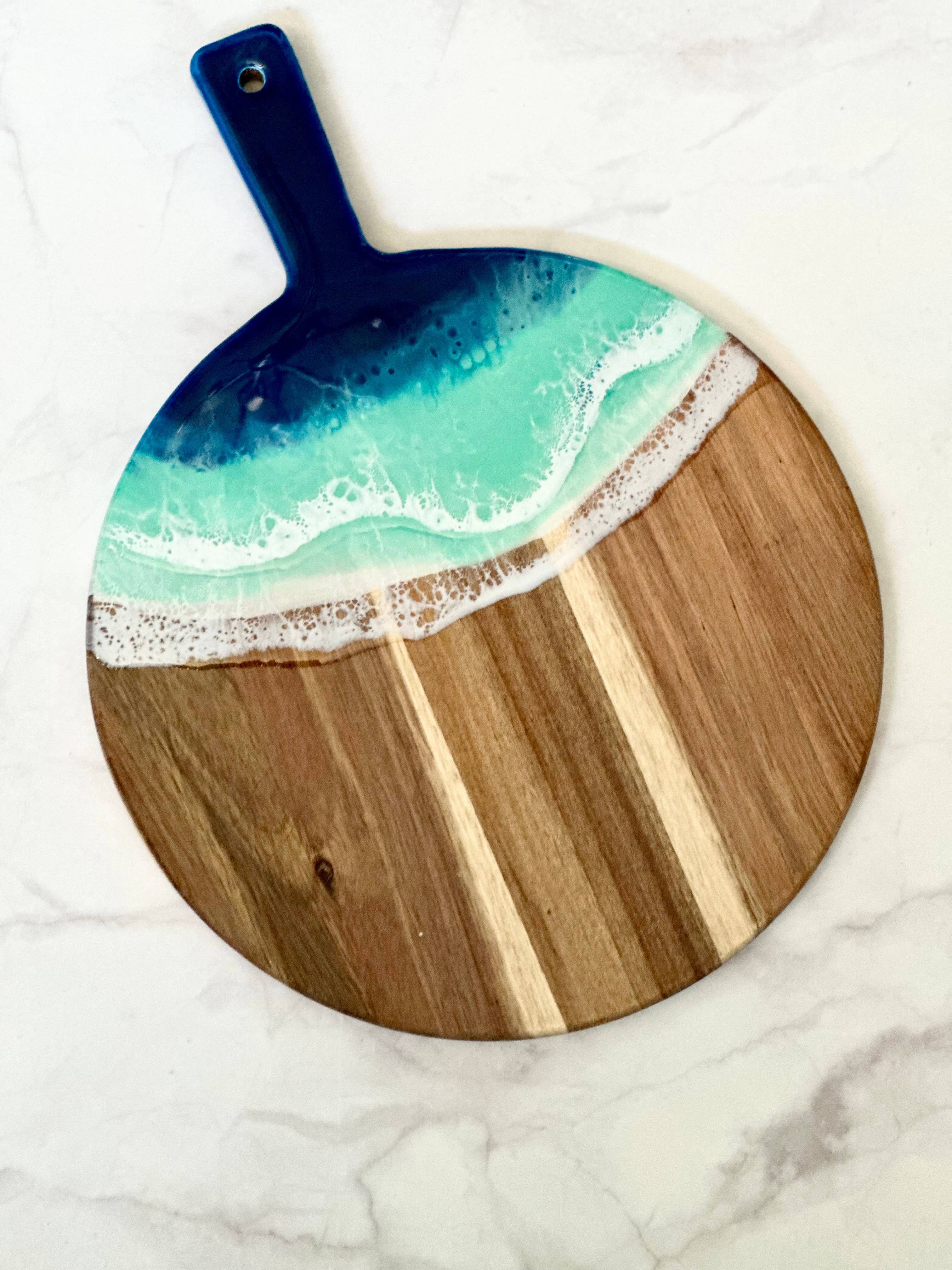 Fluid Life by Sharon - Wholesale Cheese Board - Resin paddle cheese board5
