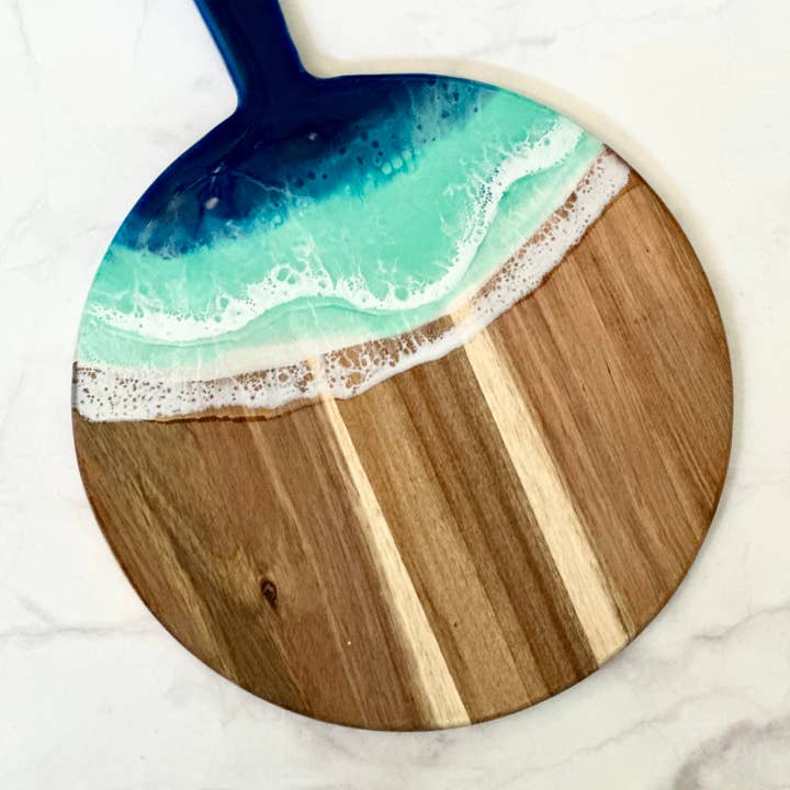 Fluid Life by Sharon - Wholesale Cheese Board - Resin paddle cheese board5