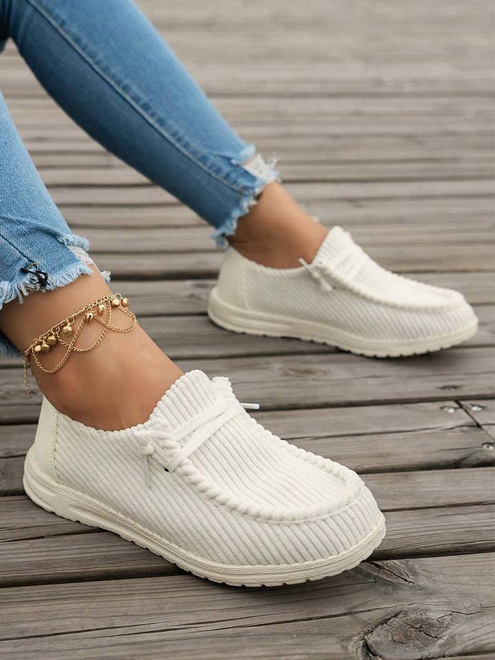 Threaded Pear - Vente Baskets à enfiler – femme - Chaussures décontractées Sophia Slip On6