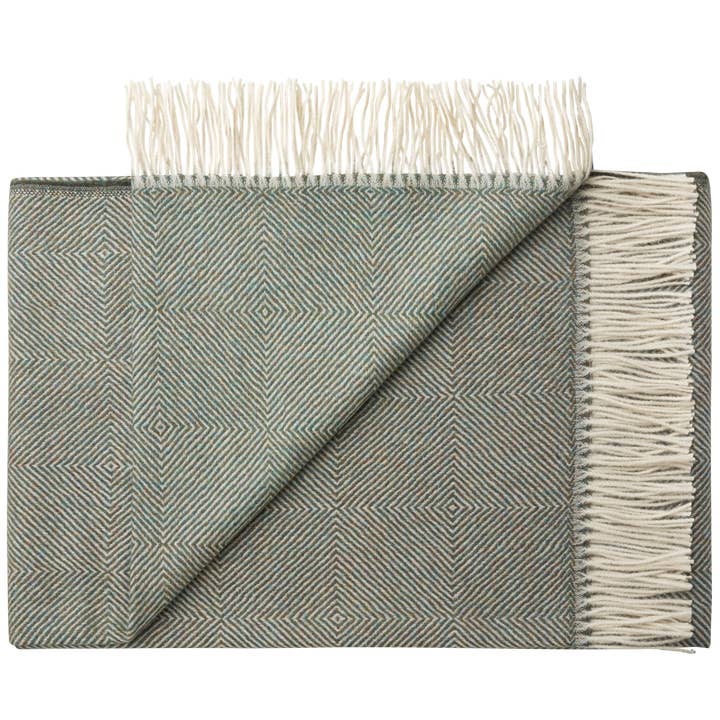 1792 Color Diamond Pattern Alpaca Baby Blanket for wholesale by Henry d'Elkin