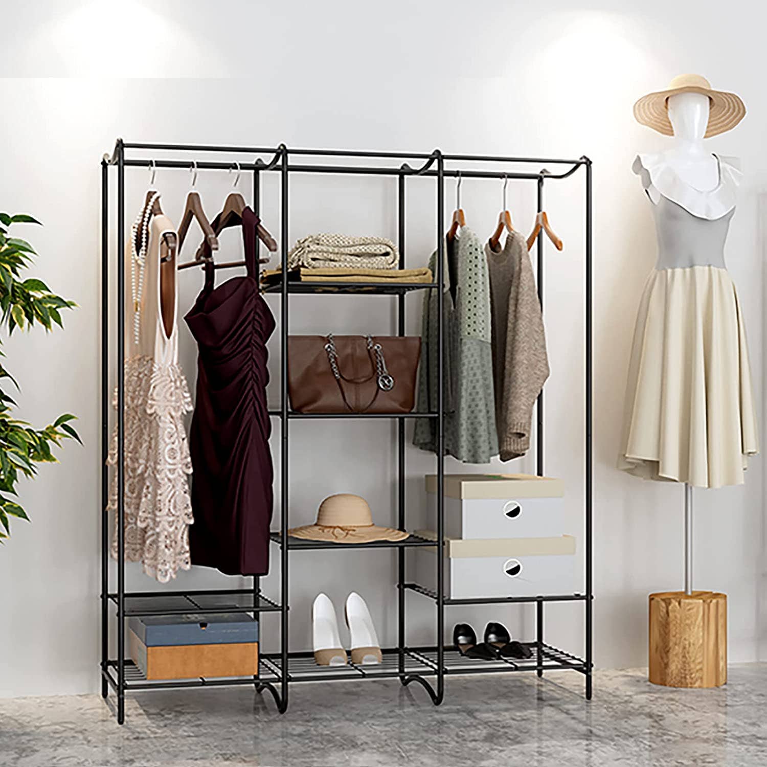 Above Edge - Wholesale Coat Rack - Freestanding Garment Rack Hanging Clothes Rack Closet Organi3