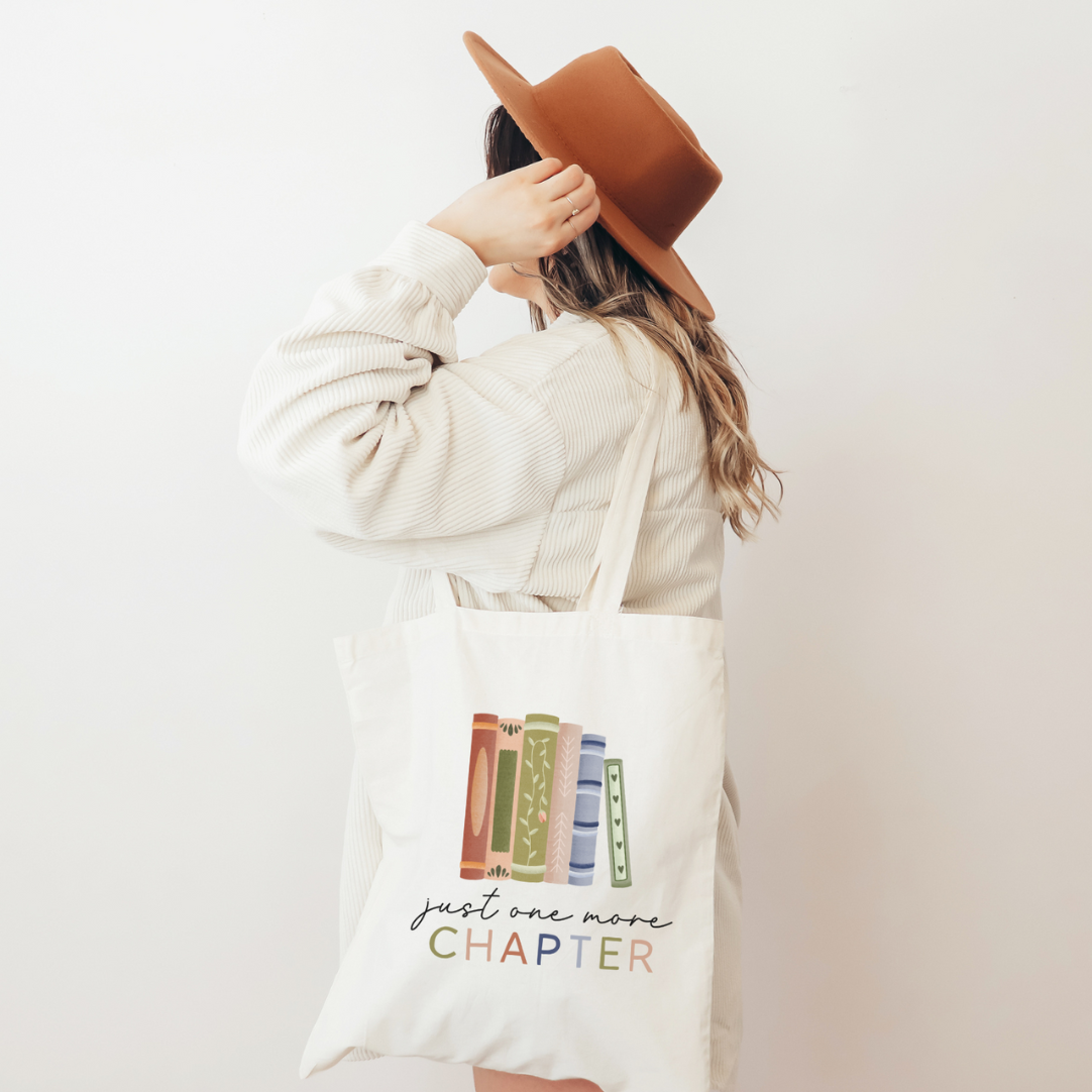 Tilda&Theo - Vente Tote bag – femme - Tote bag livres « One more Chapter » - Sac de course à lire2