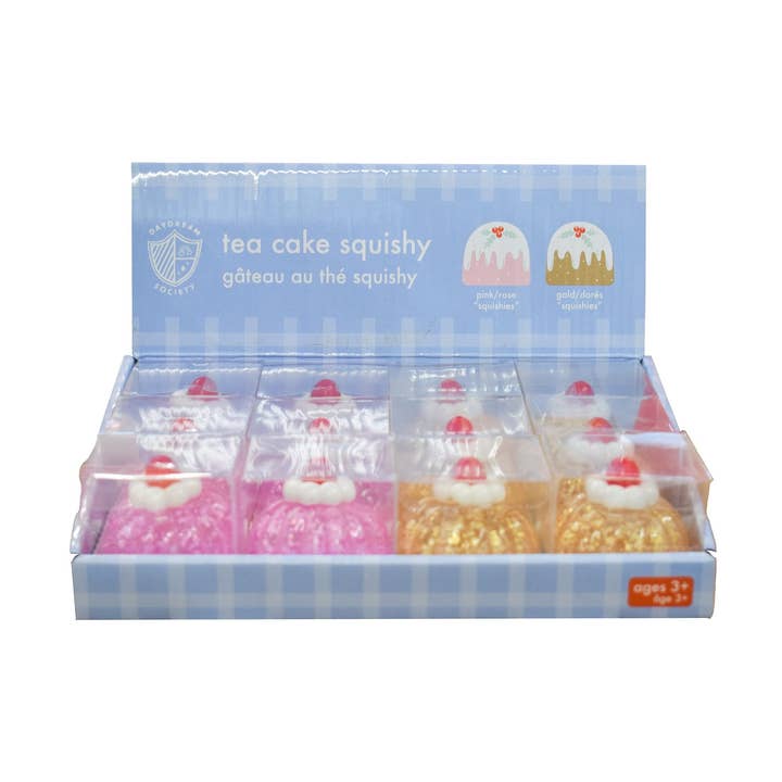 Theecake Vakantie Squishy - Verpakking van 12 voor wholesale door Jollity & Co. + Daydream Society