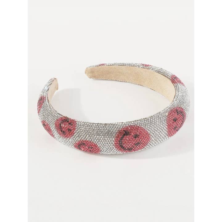 KiddieKickz - Wholesale Fashion Headband - Kids - Girls Rhinestone Smiley Headbands4