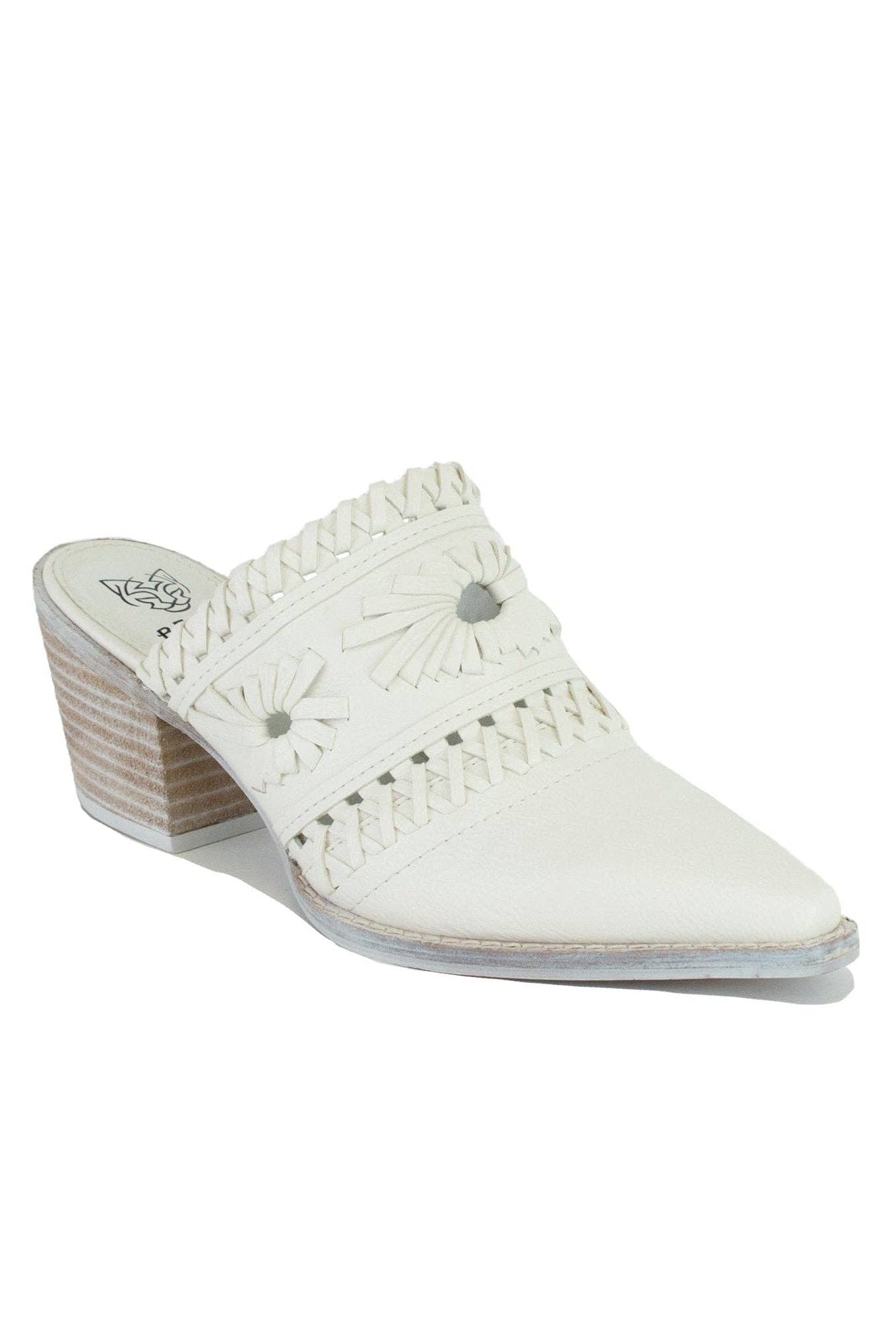 BEAST FASHION - Venta al por mayor Sandalias sin talón - Mujer - Mules de Tacón de Bloque Tejido TESSA-035