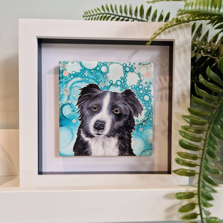 116-SP Chien Border Collie Petite Image pour la vente par By Jo Crafts
