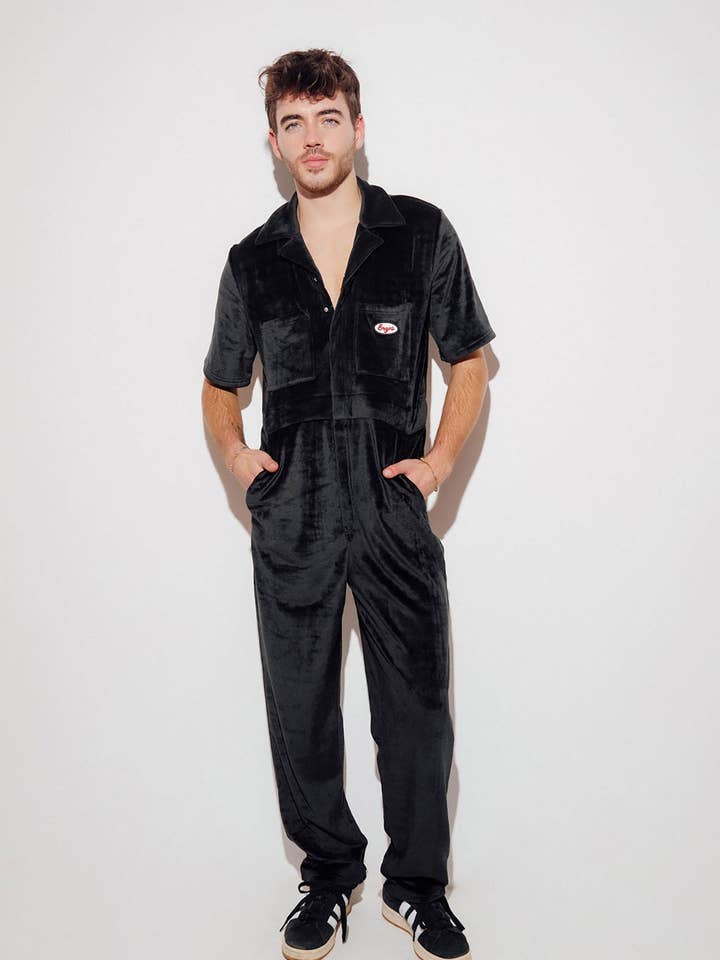 Hombre - Mono de Terciopelo Aprés para venta al por mayor de ENZOS Inactive Wear