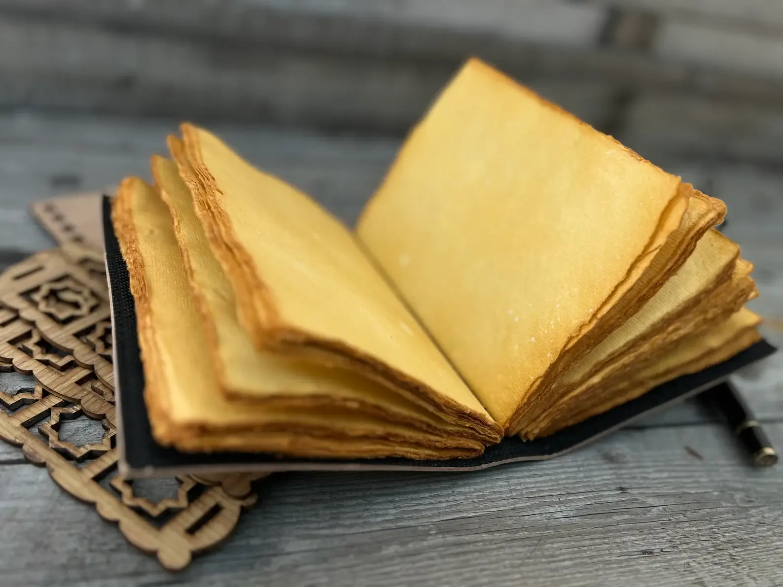 R K Handicrafts and Exporters - Wholesale Journal/Diary - Leather Journal Vintage Notebook with Book of Shadow Print 4