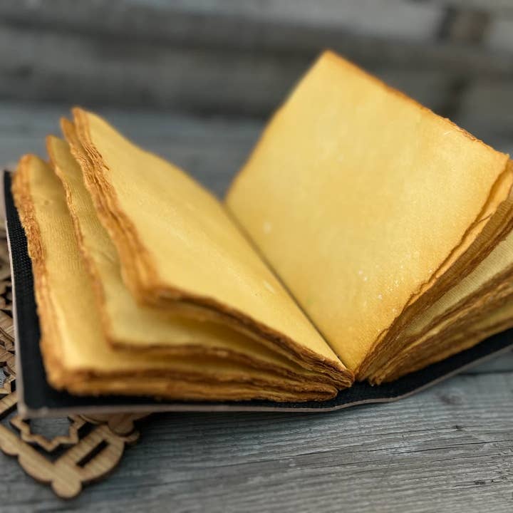 R K Handicrafts and Exporters - Wholesale Journal/Diary - Leather Journal Vintage Notebook with Book of Shadow Print 4